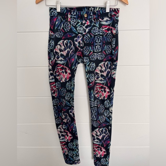 Hue Peony Jeggings with functioning back pockets Small - Picture 1 of 4